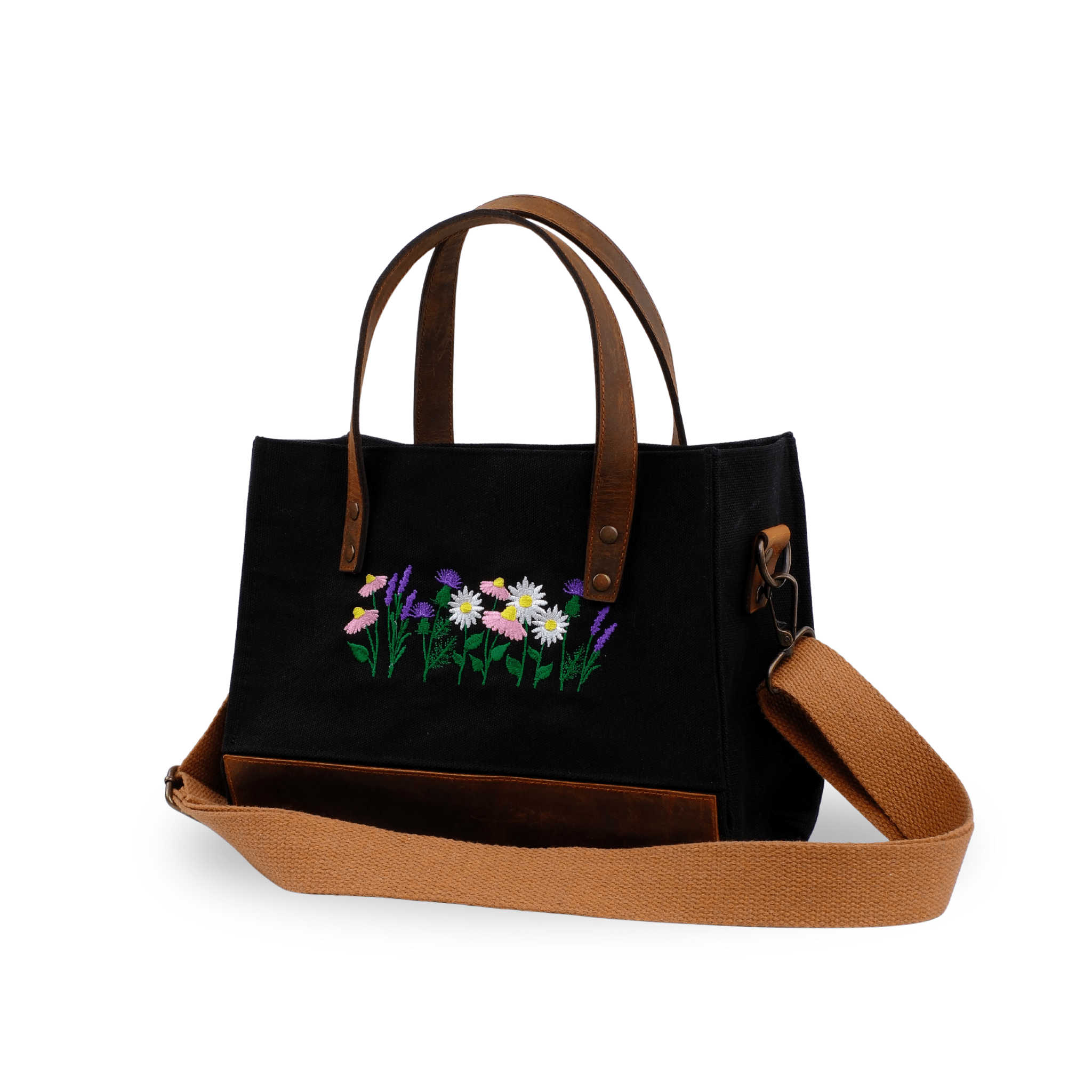 Lavender & Daisy - canvasbag